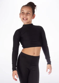 Alegra Girls Shiny Raya Dance Top