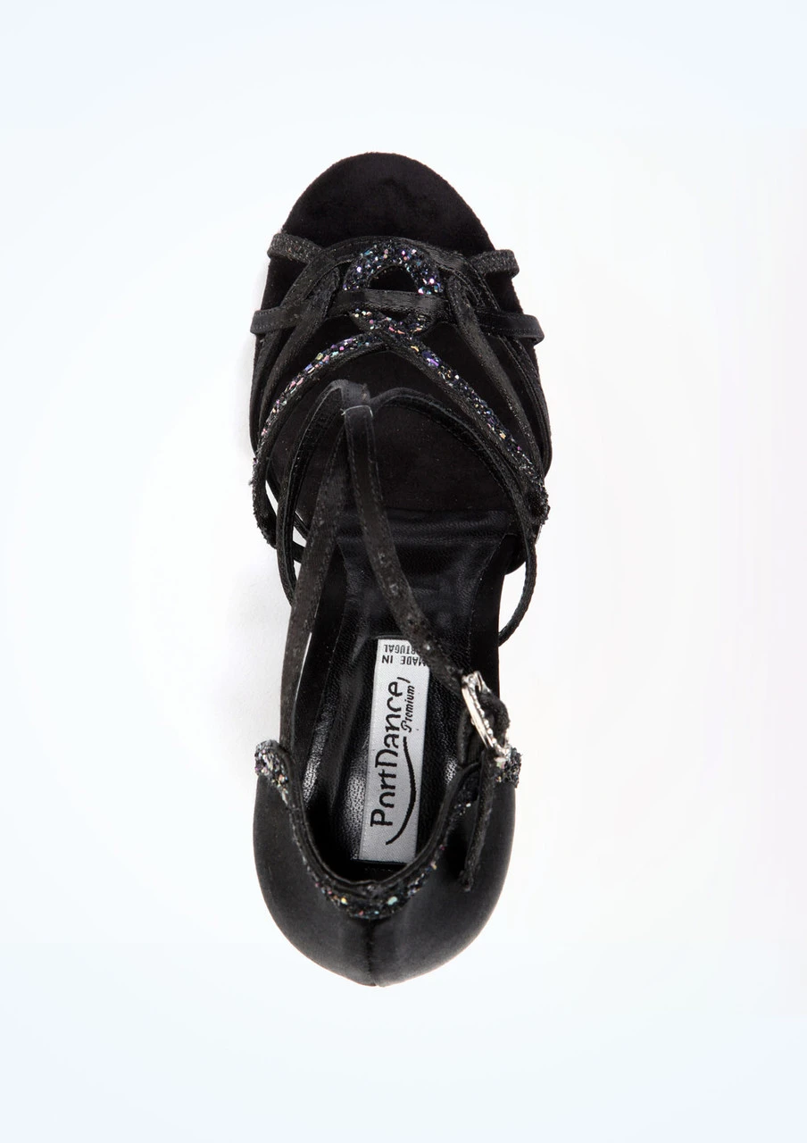PortDance Acashia Salsa & Tango Shoe 3"- Black - Image 3