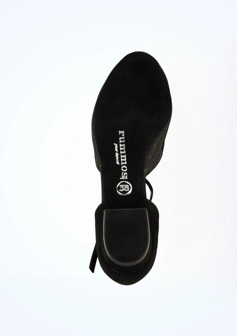 Rummos Carol Ballroom & Latin Shoe 0.75" - Black - Image 3