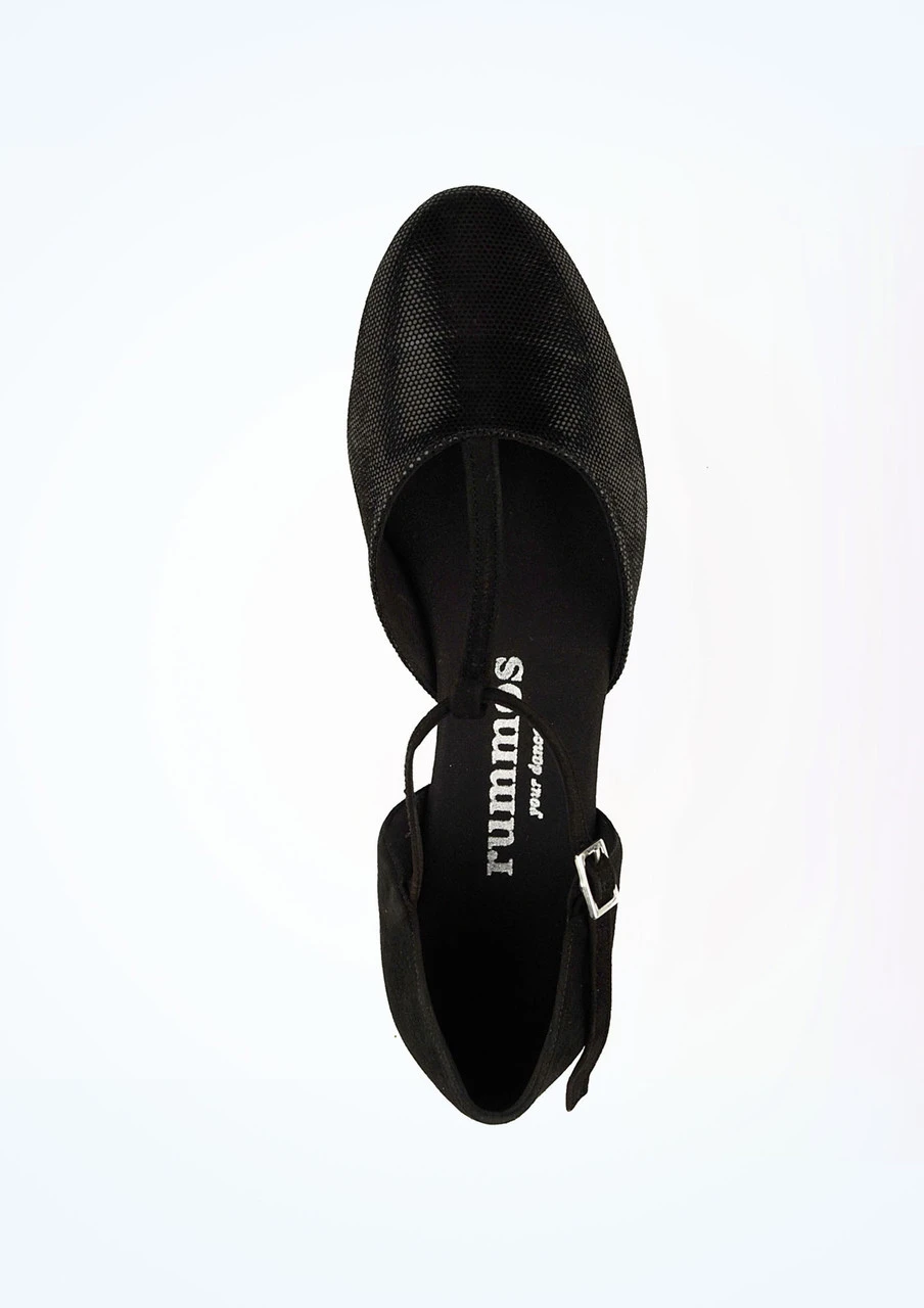 Rummos Carol Ballroom & Latin Shoe 0.75" - Black - Image 2