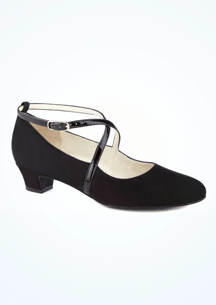 Werner Kern Marina Ballroom Shoe 1.5" - Black
