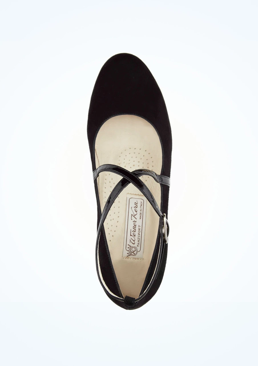 Werner Kern Marina Ballroom Shoe 1.5" - Black - Image 2