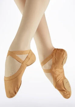 Bloch Pro Elastic S0621L Split Sole Ballet Shoe - Flesh