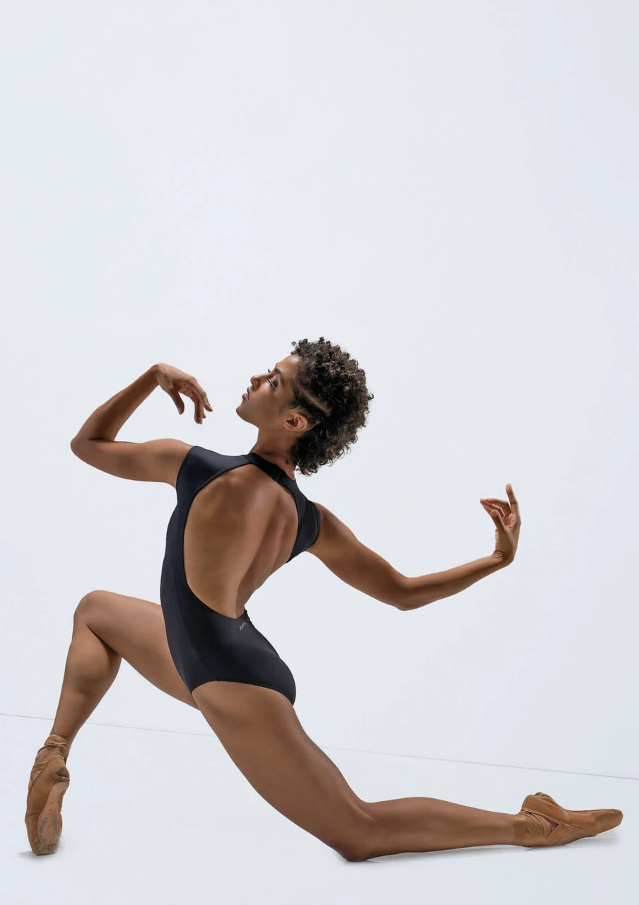 Ballet Rosa Paris Embroidered High Neck Leotard - Image 2