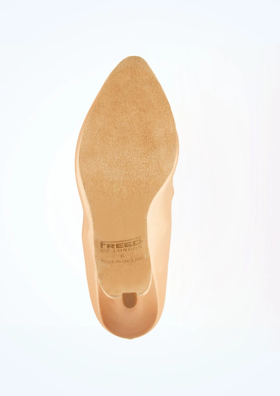 Freed Lowe Competition Ballroom Shoe 3" - Flesh - Image 3