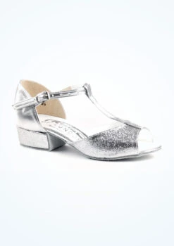 Freed Marina Ballroom Shoe 1" - Silver