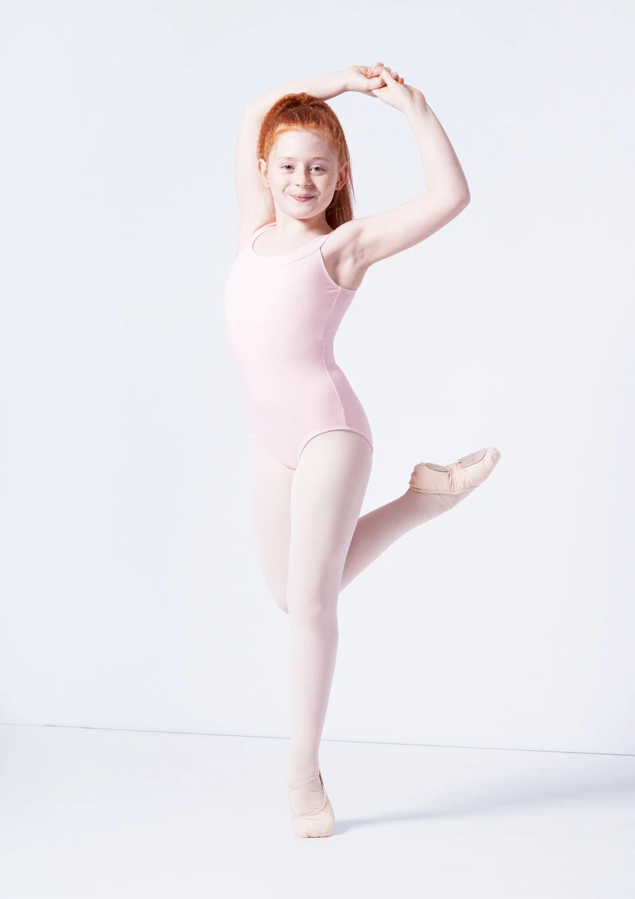 Move Dance Terri Girls Yoke Neck Leotard - Image 2