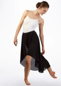 Bloch Lyrical Contemporary Dance Skirt - Black
